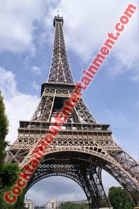 paris green screen photo