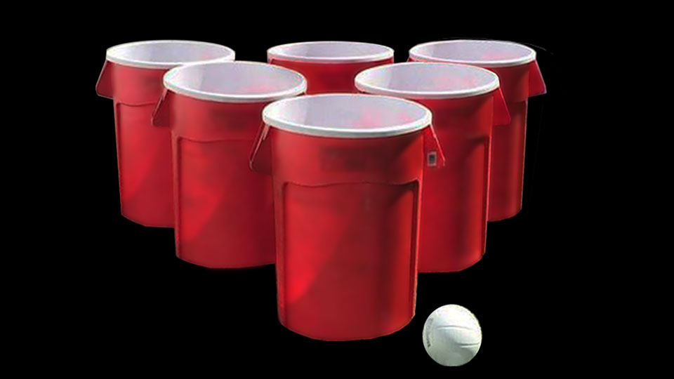 giant beer pong