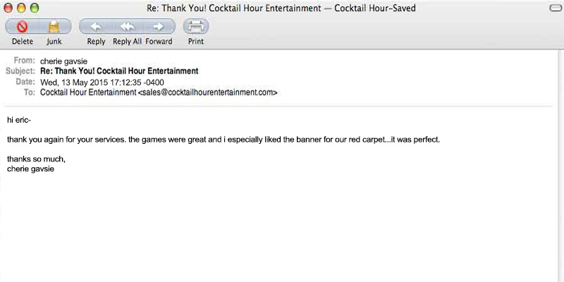 bar mitzvah client letters florida