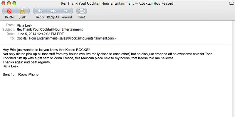 eric cutler no scam or fraud real letters!