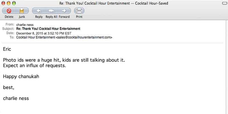 cocktail hour entertainment review online