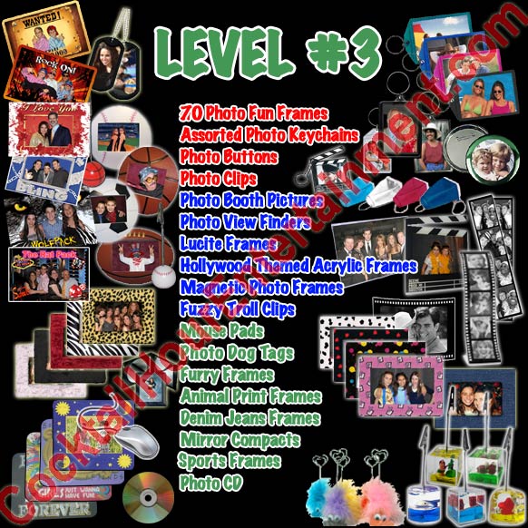 Level 3 photo favor package