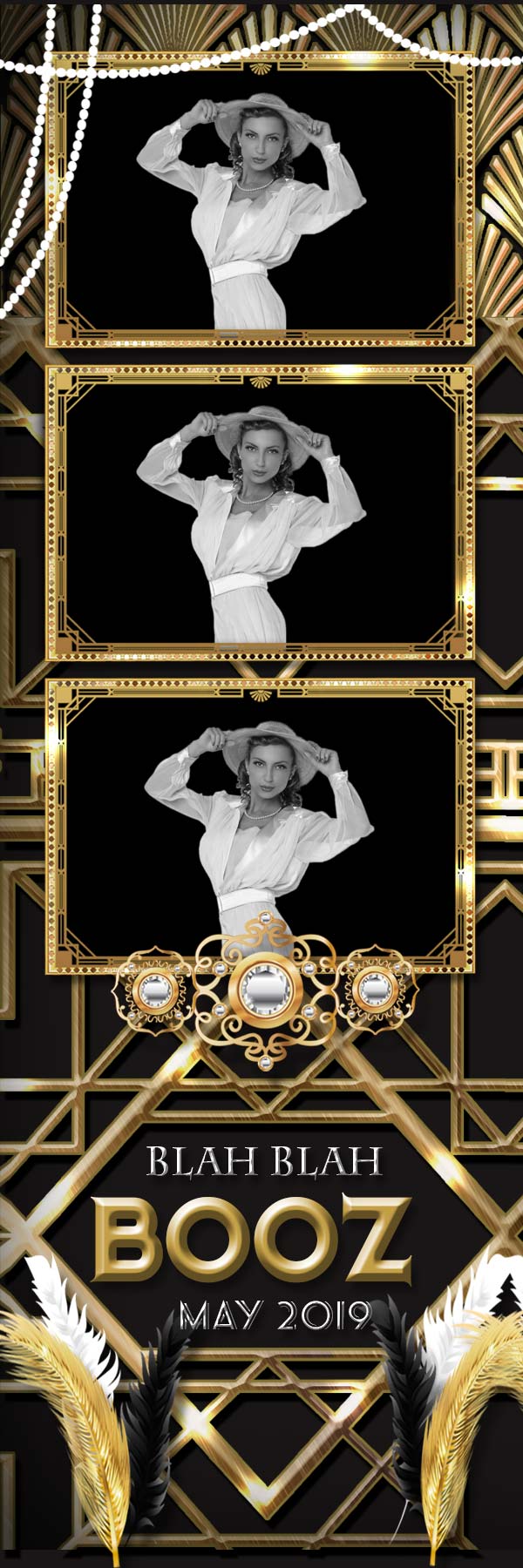 photo booth strip gatsby sample