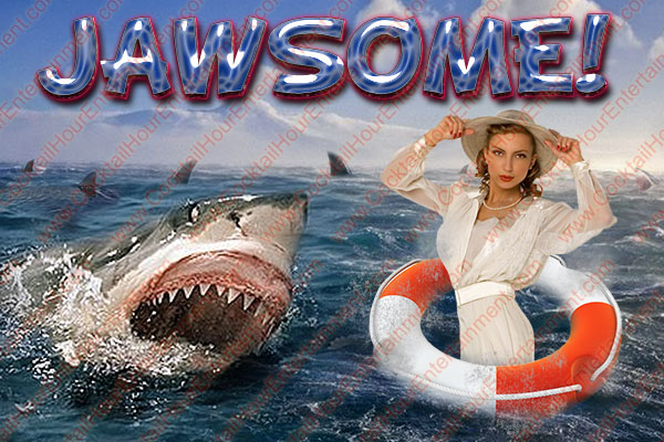 bat mitzvah green screen sample