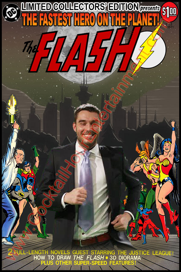 green screen comic book sample